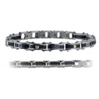 Bracciale Rosso Amante Uomo Reversibile in Acciaio UBR264NM - UBR264NM